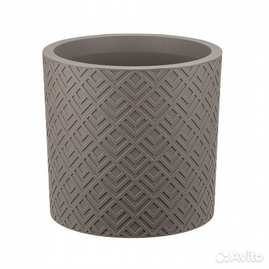 Кашпо Этна 3,4 л 200*200*190 мм Французкий серый