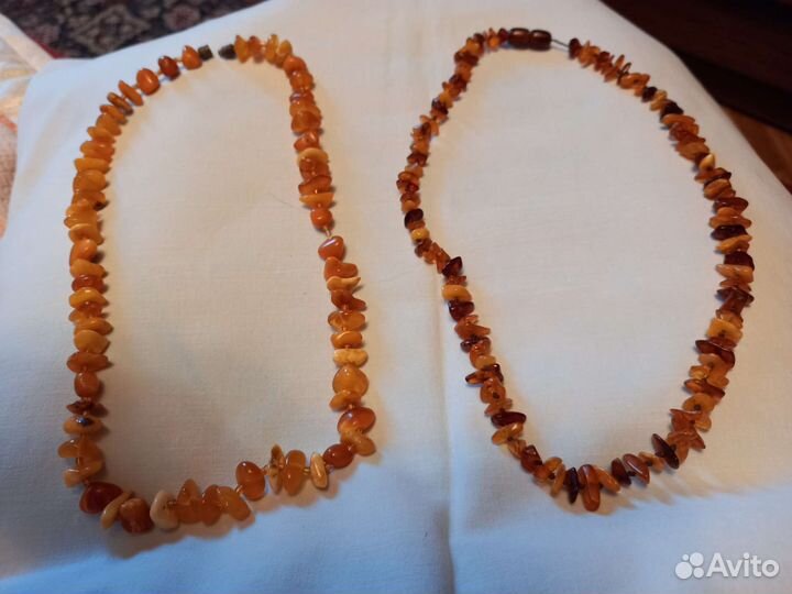Янтарные бусы СССР