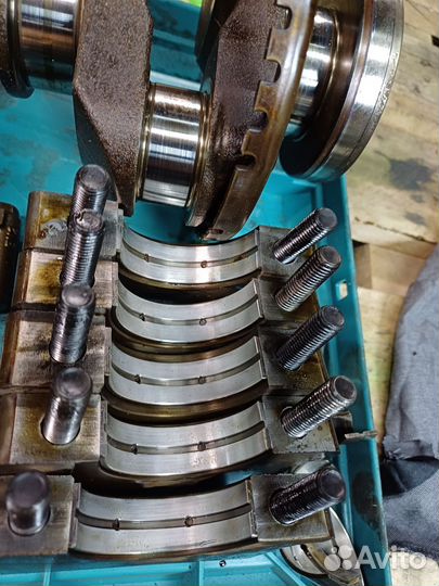 Коленвал nissan qashqai j10, x-trail t31. MR20DE