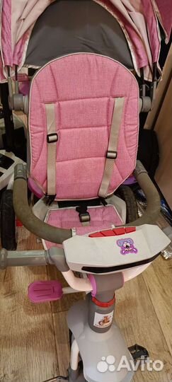 Велосипед коляска с ручкой бу