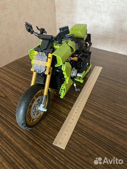Конструктор мотоцикл (аналог lego technic)