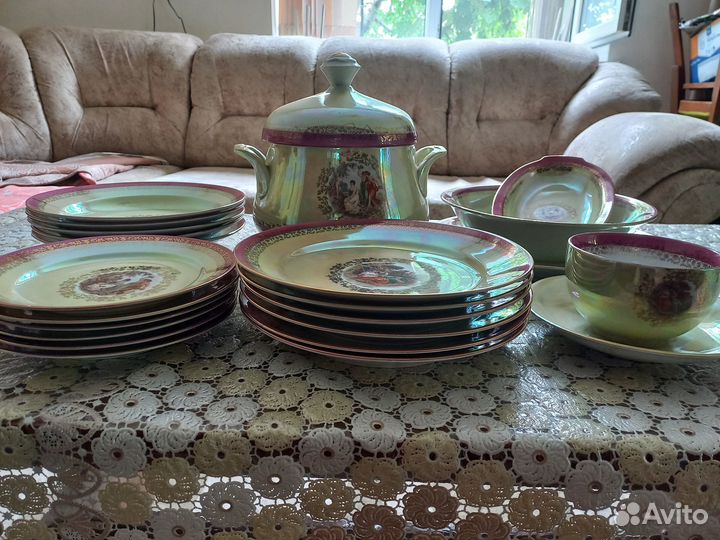 Сервиз столовый мадонна гдр