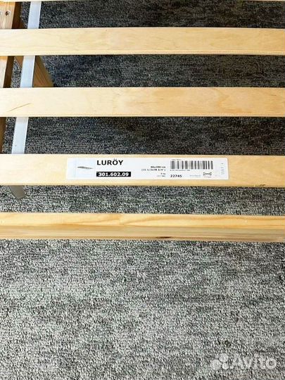 Кровать с матрасом 160 200 IKEA luroy