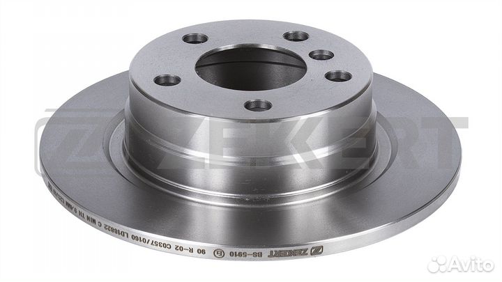 Диск торм. задн. BMW 1 (F20 F21) 11- 2 (F22 F23 F87) 14