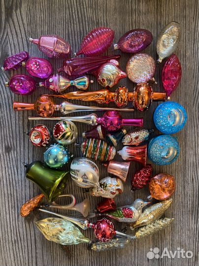 Елочные игрушки СССР