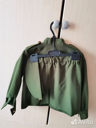 Костюм военный на 9 мая для девочки 104