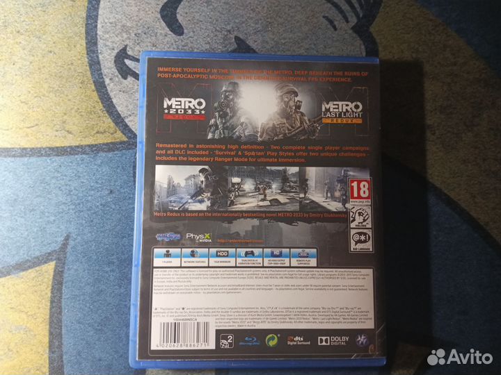 Metro redux ps4