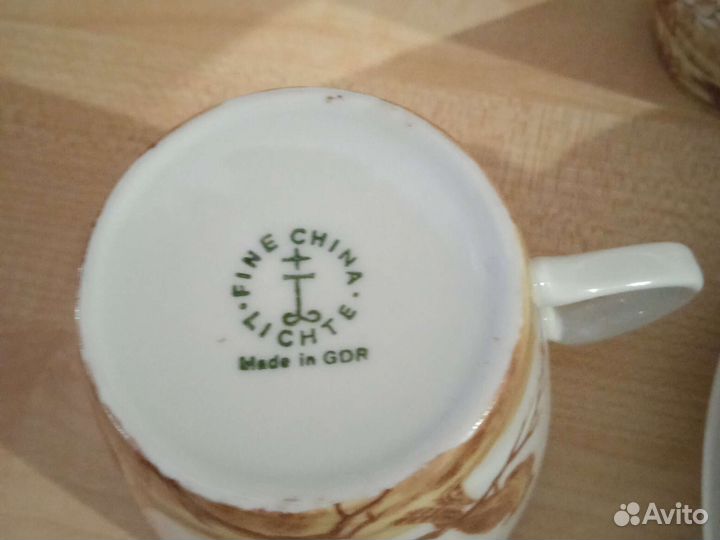 Столовый сервиз гдр Охота