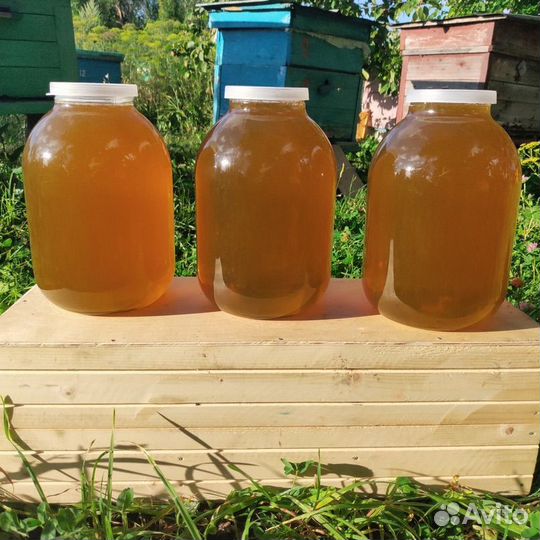 Мед натуральный без примесейС собственной пасеки