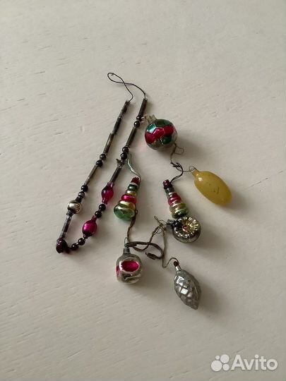 Елочные игрушки СССР «Малютка»