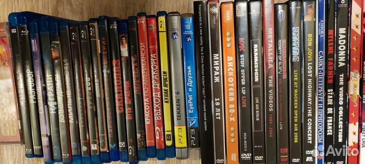 Blu ray, DVD и Игры PS3