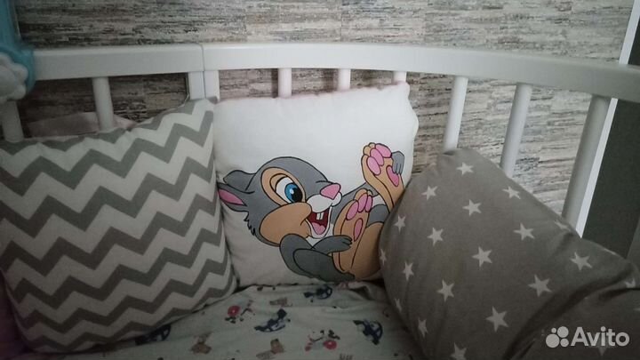 Бортики в кроватку