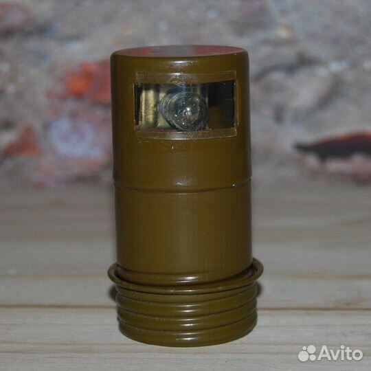 Военный армейский сигнальный фонарик СССР