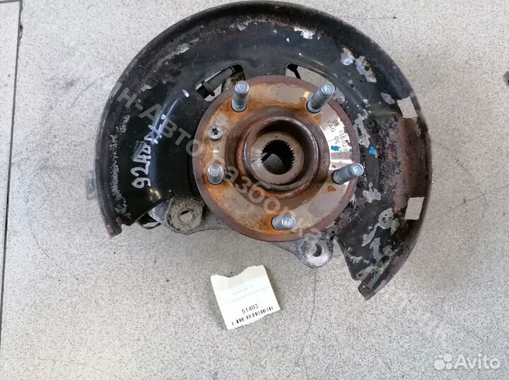 Поворотный кулак передний Chevrolet Cruze Astra J