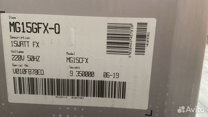 Комбоусилитель Marshall mg15fx