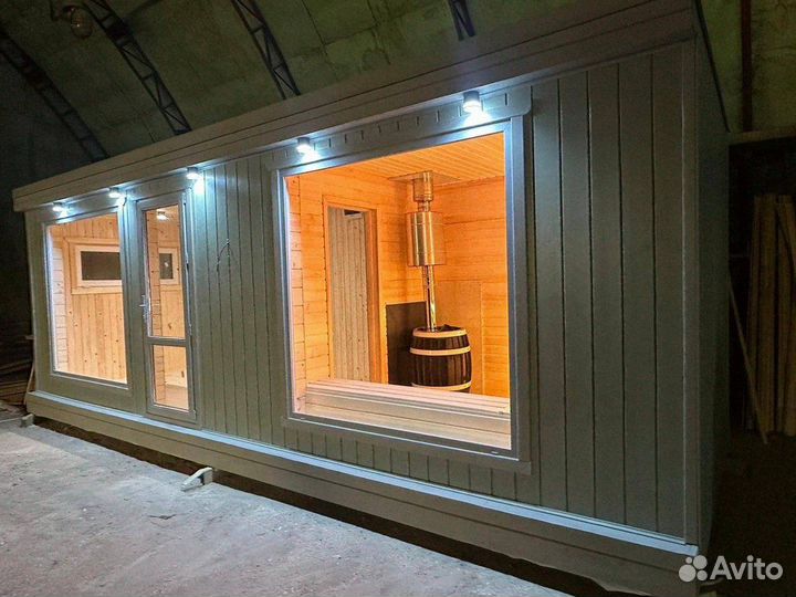 Модульный дом бытовка