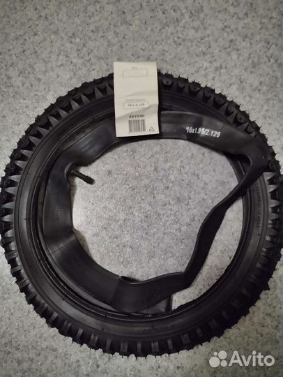 Покрышка с камерой для велосипеда 16