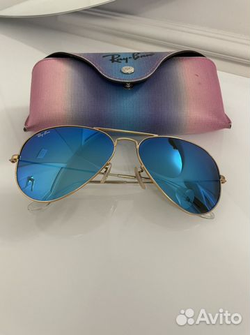 Очки ray ban aviator зеркальные оригинал купить в Санкт-Петербурге ...
