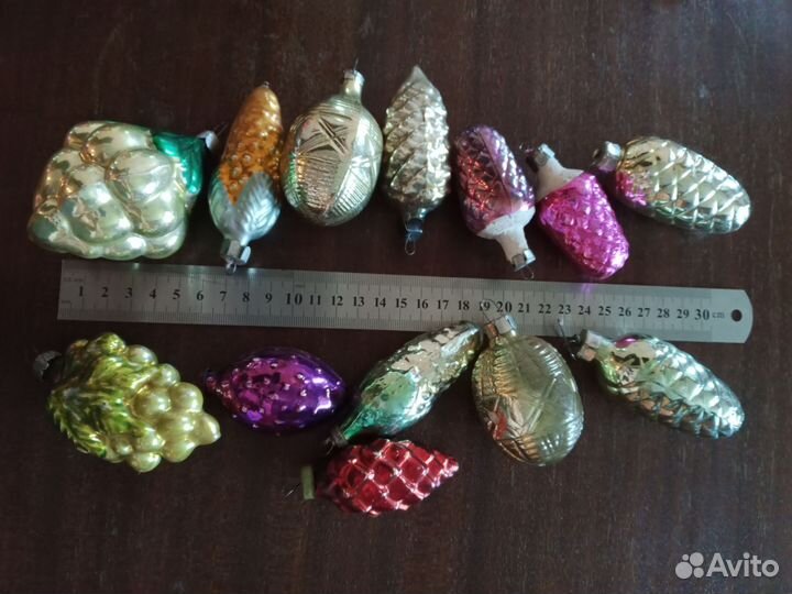 Елочные игрушки СССР