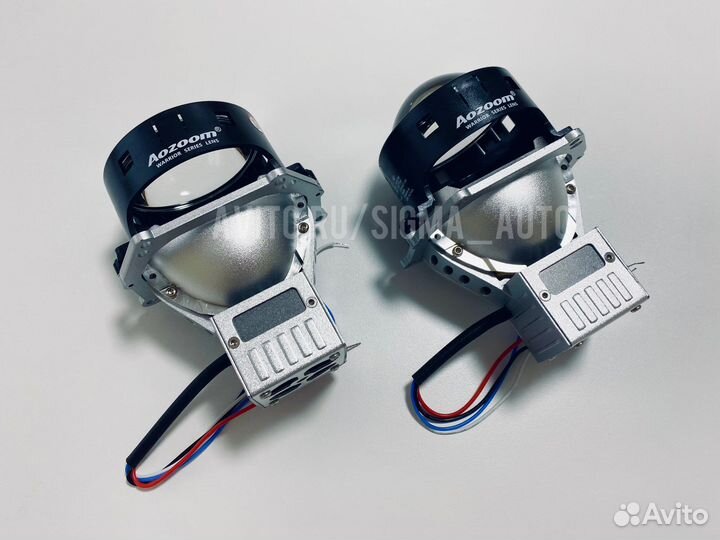 Светодиодные линзы Aozoom Black Warrior Bi-Led 3.0