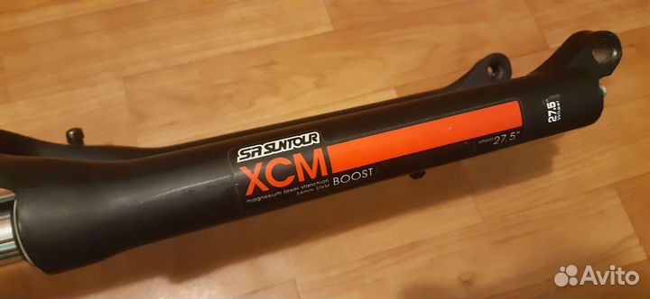 Вилка sr suntour xcm34 27.5