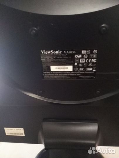 Монитор 19 дюймов Viewsonic VA903b