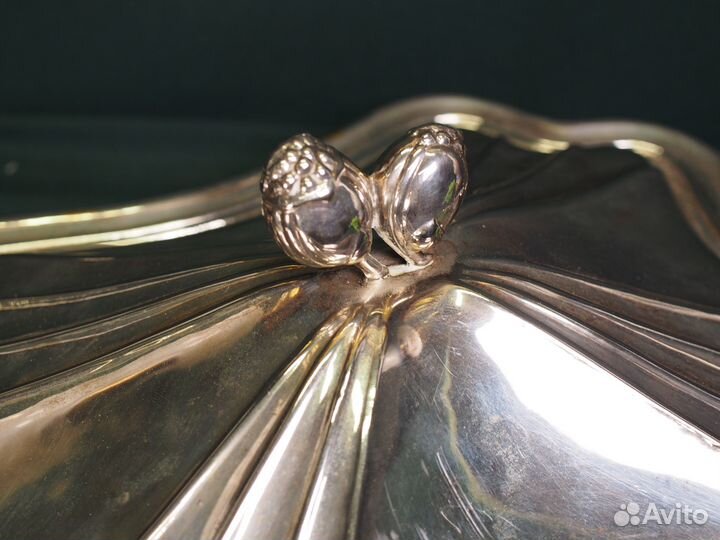 Антикварное блюдо под горячее. Европа