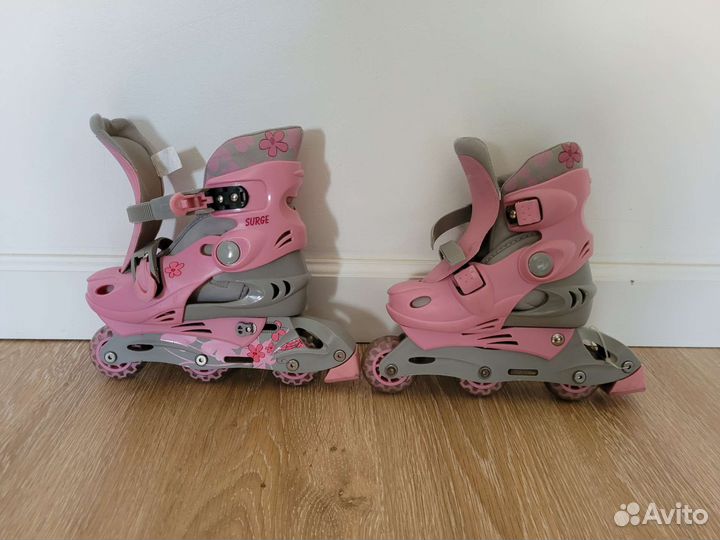 Роликовые коньки детские раздвижные