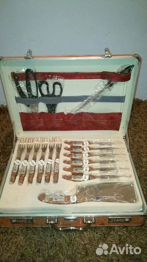 Чемодан,подарочный набор,кейс,набор ножей,кухонных