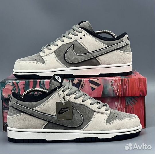Кроссовки Nike Dunk SB Katushiro Grey
