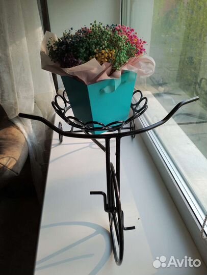 Подставка для цветов напольная металлическая