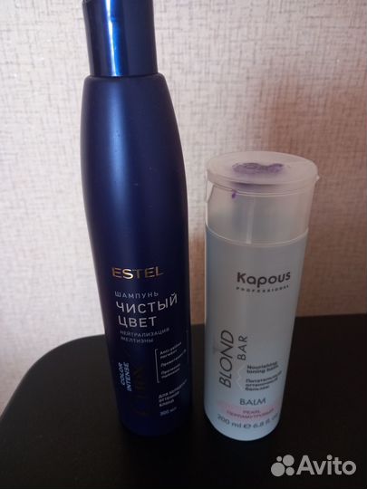 Шампунь + бальзам для блонди