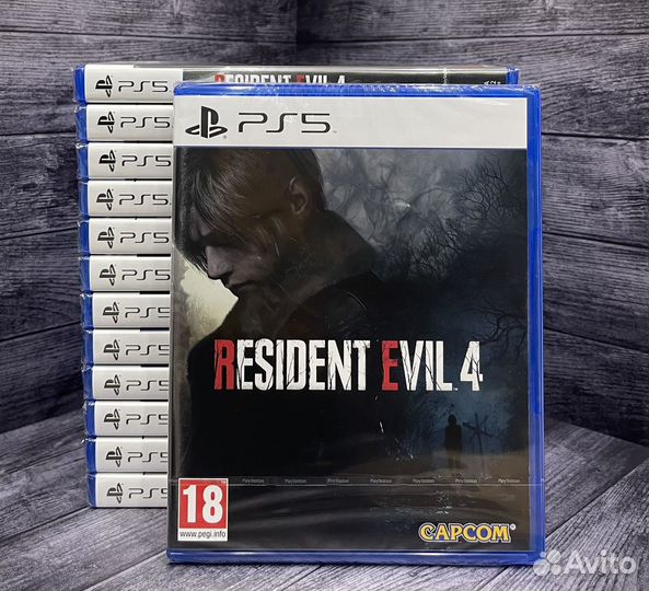 Resident Evil 4 Remake PS5 Новый диск