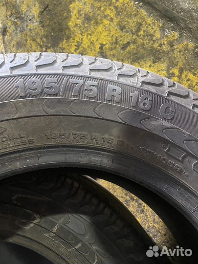 Continental Vanco 2 195/75 R16C