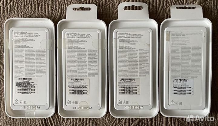 Чехол на Samsung S9 / Note8 Clear View Оригинал