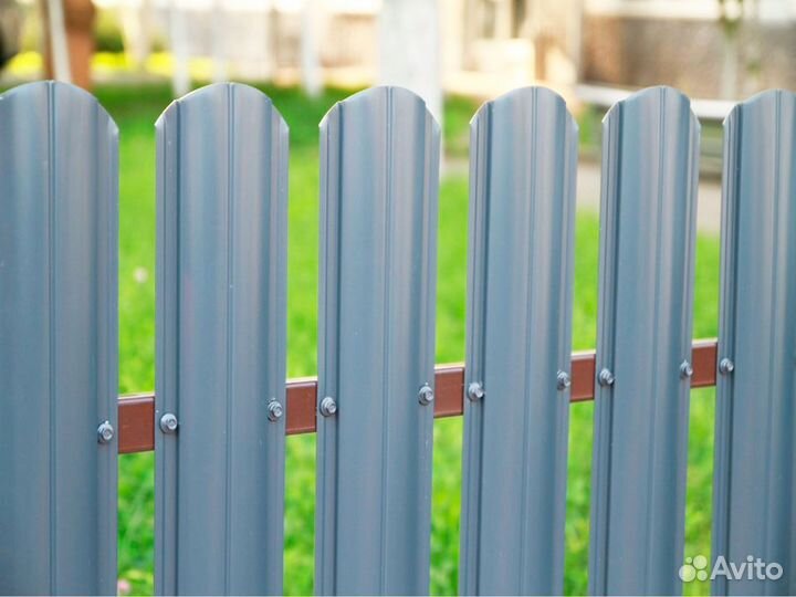 Штакетник металлический