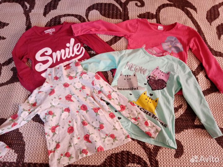 Пакет одежды на девочку 98 104