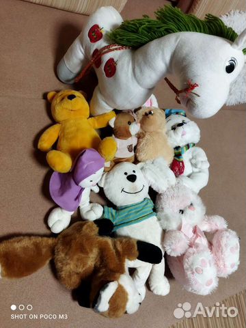 Мягкая игрушка 10 штук
