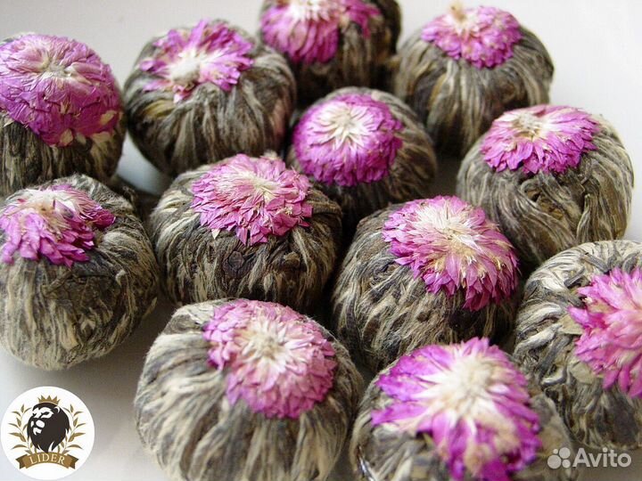 Связанный зеленый чай оптом