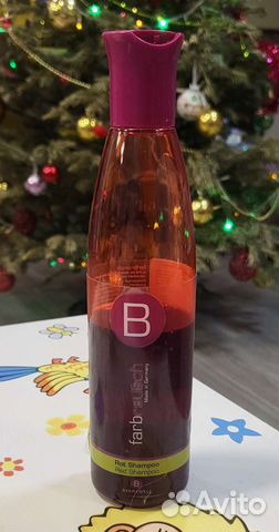 Оттеночный шампунь Berrywell Farbrausch Red