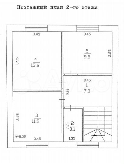 Дом 105 м² на участке 6,7 сот.
