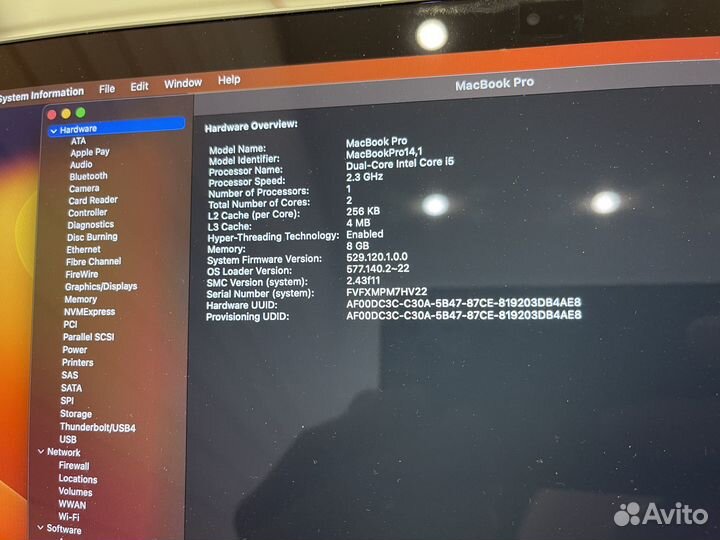 Macbook pro 13 retina 2018