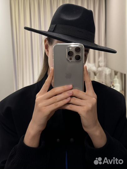 Шляпа фетровая женская