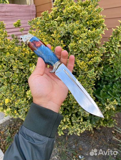 Нож дамасская сталь ручная работа н12.19