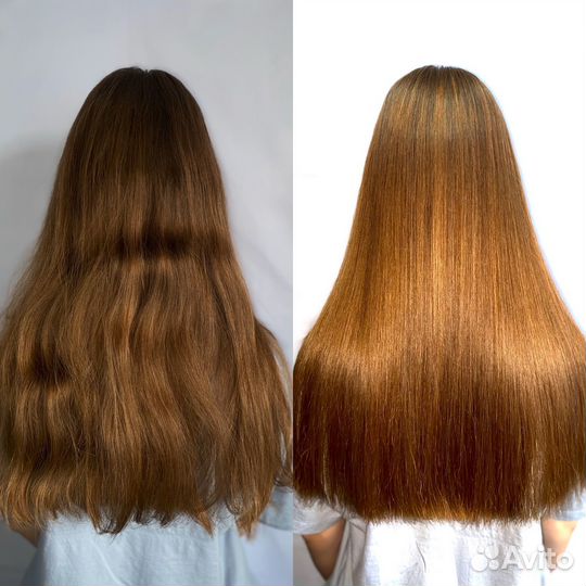 Кератиновое выпрямление волос ботокс