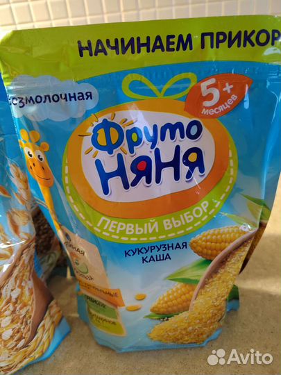 Детские каши безмолочные