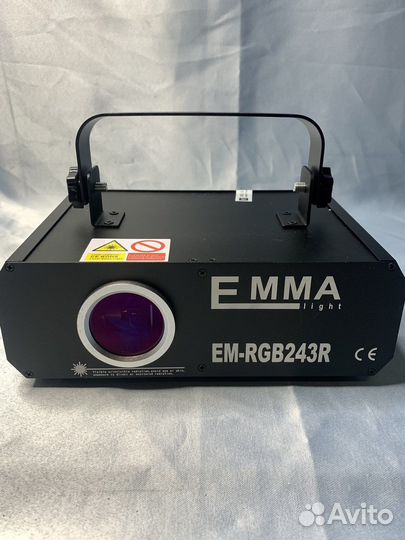 Лазерный проектор emma RGB243R, световая система