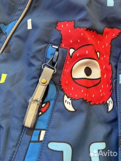 Зимний комбинезон 74 80 на мальчика