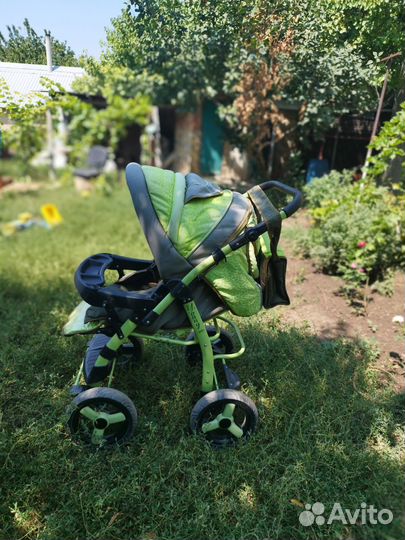 Коляска adamex 3 в 1 бу