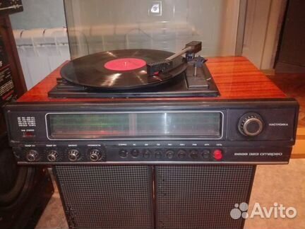 Вега 323 стерео + колонки